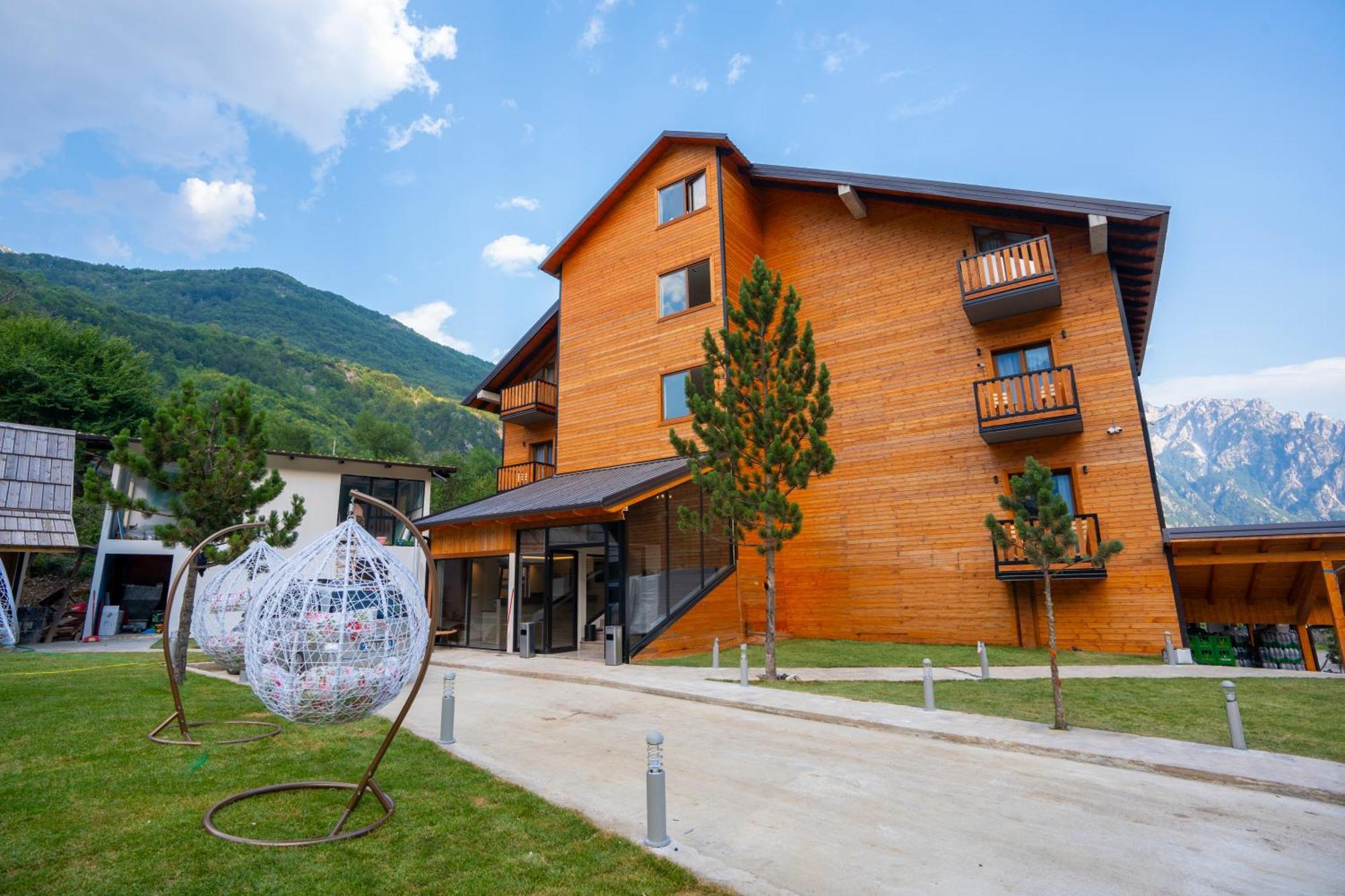 Hotel Jezerca Theth Exteriör bild